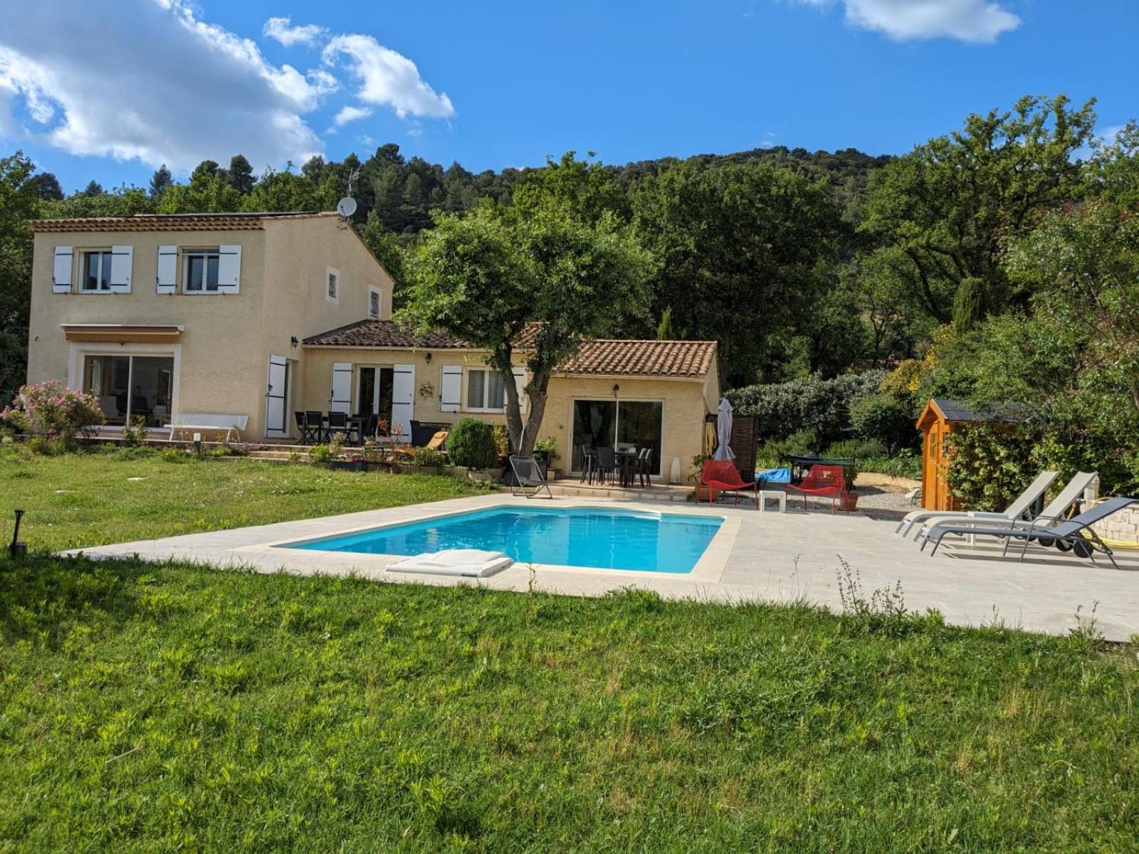 Villa Calme Avec Piscine A Greoux ภายนอก รูปภาพ
