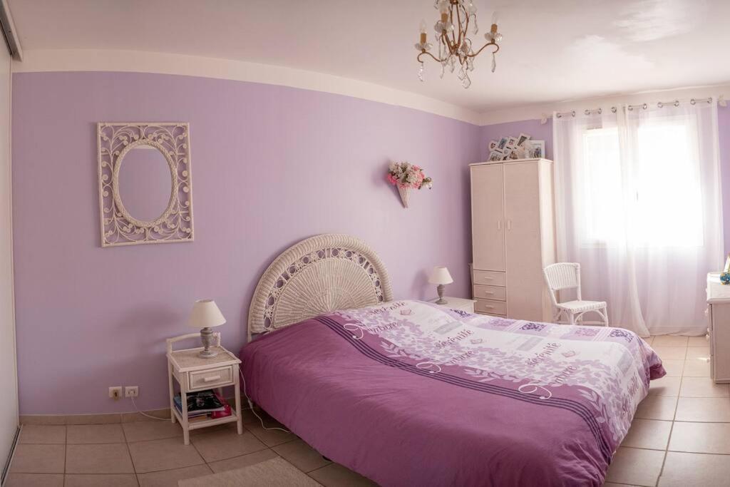 Villa Calme Avec Piscine A Greoux ภายนอก รูปภาพ