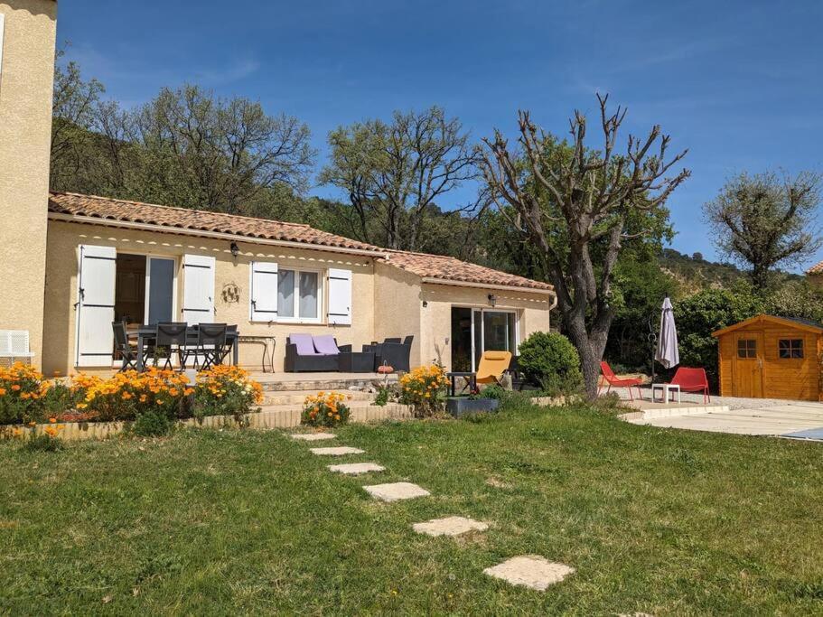 Villa Calme Avec Piscine A Greoux ภายนอก รูปภาพ
