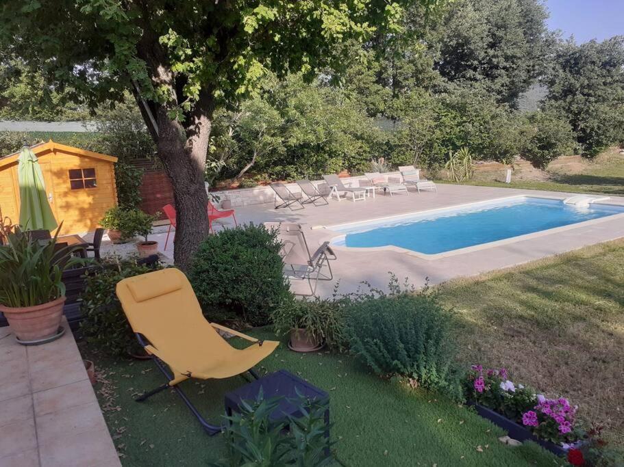Villa Calme Avec Piscine A Greoux ภายนอก รูปภาพ