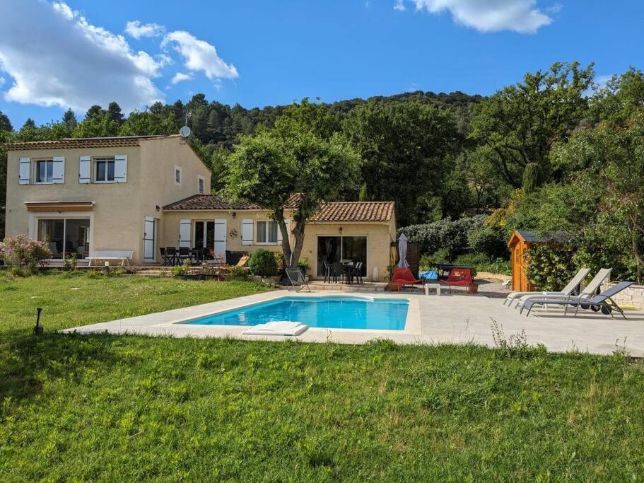 Villa Calme Avec Piscine A Greoux ภายนอก รูปภาพ