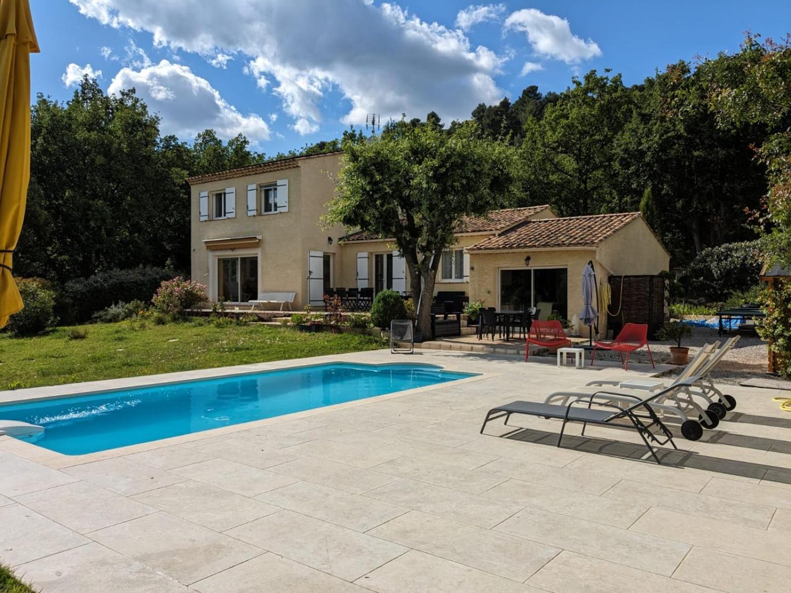 Villa Calme Avec Piscine A Greoux ภายนอก รูปภาพ
